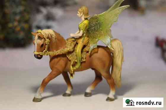 Фигурка лошадь с эльфом Schleich Екатеринбург