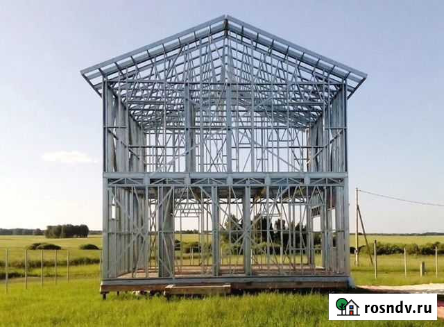 Лстк каркас двухэтажного дома Яблоновский - изображение 1