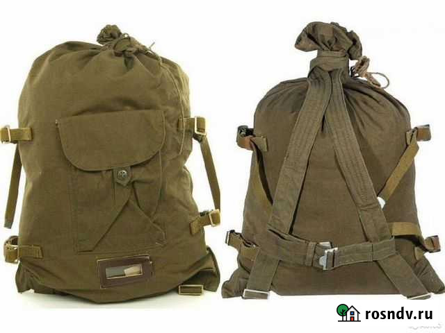 Вещевой мешок (вещмешок ) армейский хаки Тула - изображение 1