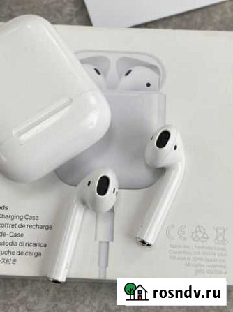 Наушники apple airpods 1 оригинал Люберцы - изображение 1