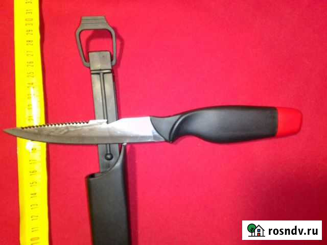 Нож рыбаков -1, филейный, ножны, новый Белгород - изображение 1