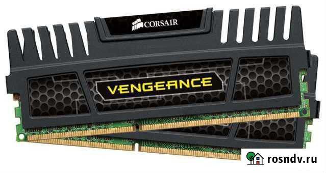 DDR3 1600MHz PC3-12800 Corsair Vengeance 2х4gb Нижний Новгород - изображение 1