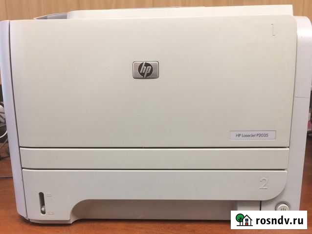 Ч/б лазерный принтер HP LaserJet P2035 Череповец - изображение 1