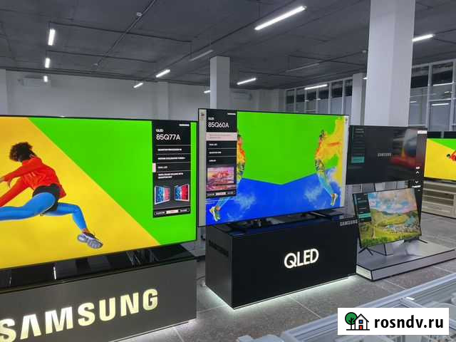Телевизор samsung 32-85 дюймов Урус-Мартан - изображение 1