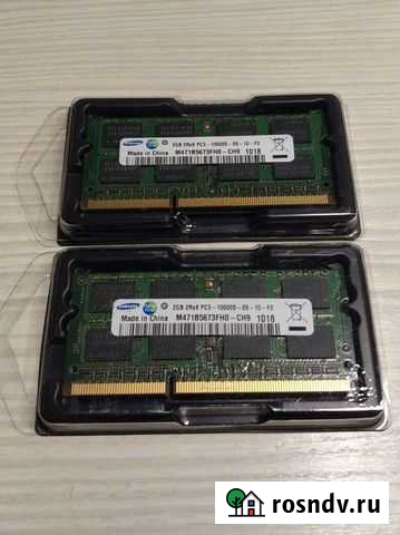 Оперативная память ddr3 4 gb (2х2Гб) Samsung Уфа - изображение 1