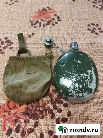 Фляжка армейская времен СССР Ульяновск - изображение 1