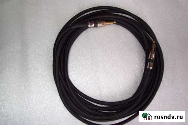 Шнур кабель для гитары Ibanez 7м позолота Екатеринбург - изображение 1