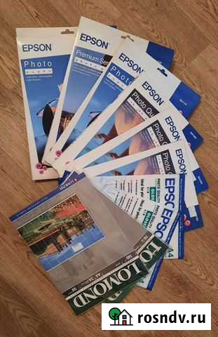 Фотобумага Epson и Lomond Ногинск - изображение 1