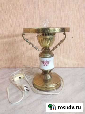 Настольная лампа СССР Гусь-Хрустальный - изображение 1