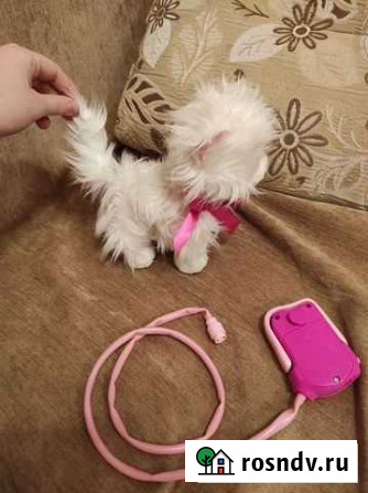 Интерактивная игрушка кошка на поводке Рыбинск - изображение 1