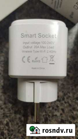 Умная розетка wifi 16A 20A Омск - изображение 1