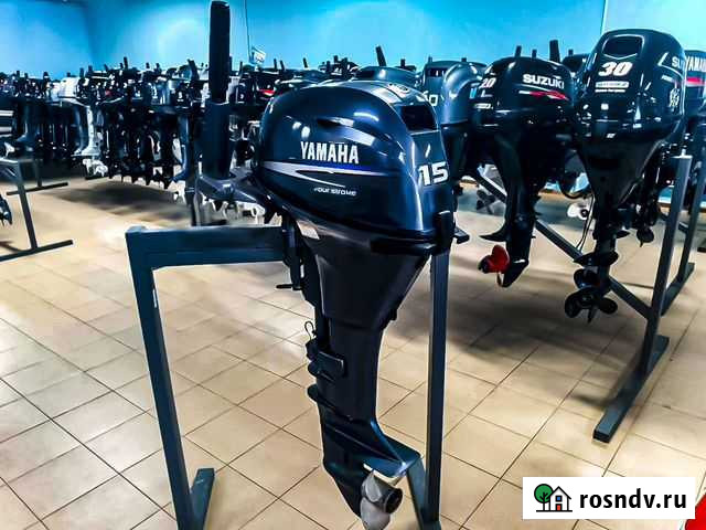 Лодочный мотор Yamaha F 15 cmhs Магадан - изображение 1