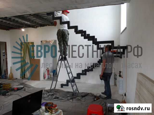 Каркас для лестницы 17 ступеней Самара - изображение 1