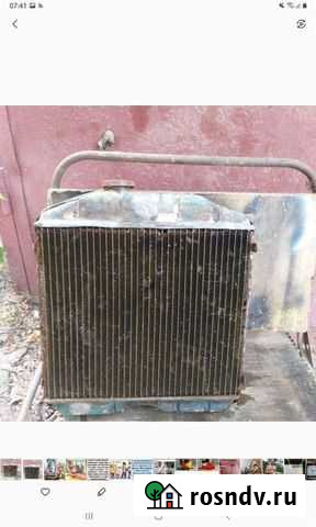 Радиатор охлаждения газ 63 ранний Волжский - изображение 1