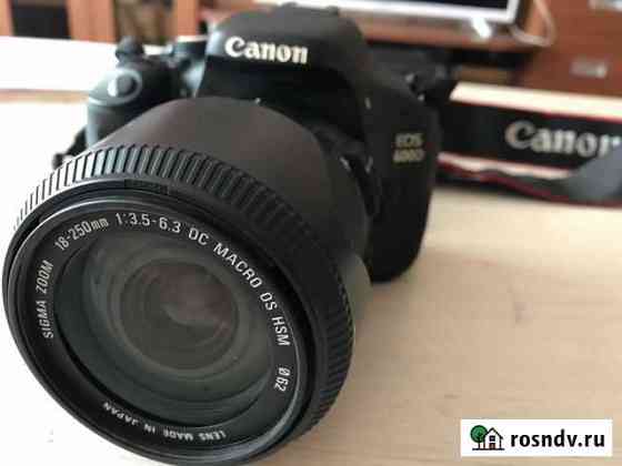 Фотоаппарат canon 600D линза 18-250 Хабаровск