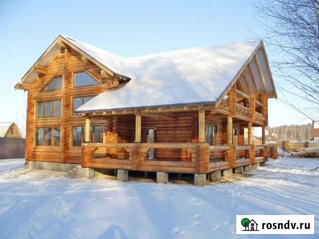 Срубы (под дома) 11.2 х 6.0 Зимний лес Чистополь - изображение 1