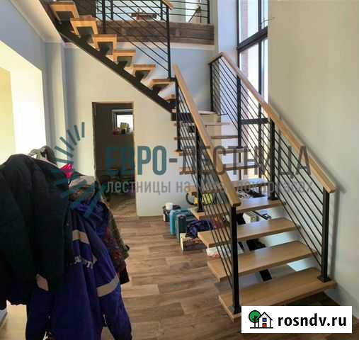 Лестница трехмаршевая с двумя площадками Уфа - изображение 1
