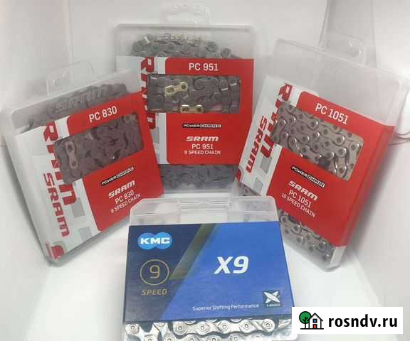Продам цепи Sram и KMC на 7/8/9/10/11 скоростей Киров - изображение 1