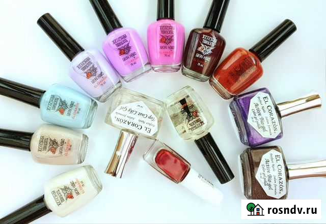 Лаки для ногтей El Corazon новые остатки сп Симферополь - изображение 1