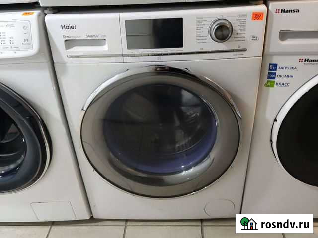 Стиральная машина Haier 9 кг Омск - изображение 1
