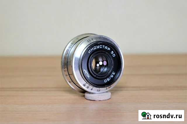 Индустар-50 3,5/50 М39 белый в хороший Санкт-Петербург - изображение 1