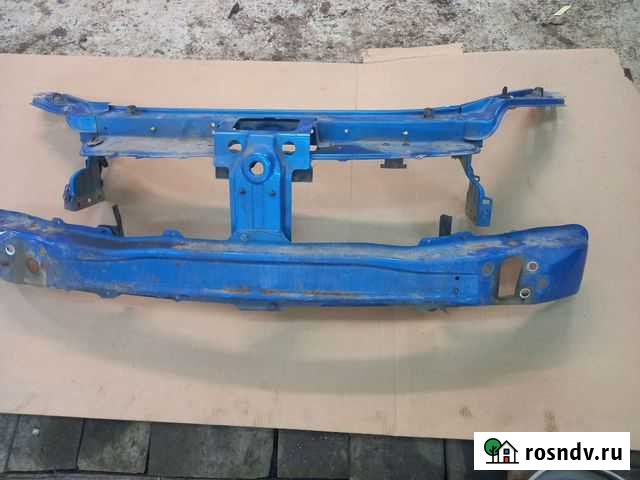 Рамка радиатора с усилителем бампера рено логан 2 Ульяновск - изображение 1