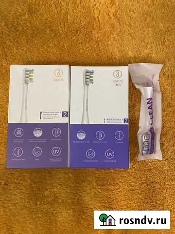 Насадки Xiaomi Soocas X3 Soocare(цена за 5 насадок Пенза - изображение 1