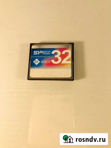 SP silicon CF 32GB 400x Москва - изображение 1