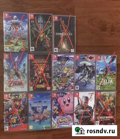 Игры на nintendo switch Санкт-Петербург - изображение 1