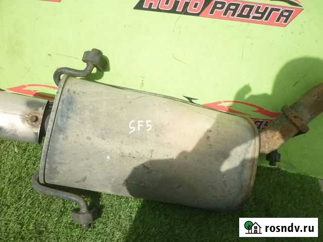 Глушитель subaru, SF5 forester Омск - изображение 1