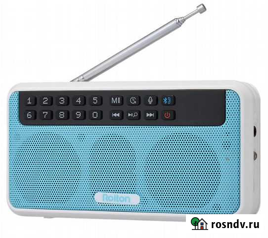 Стерео радиоприёмник MP3, Bluetooth, фонарик Краснодар - изображение 1