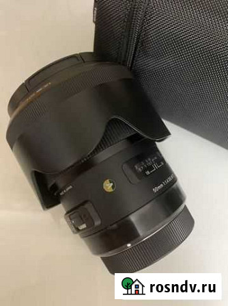 Объектив sigma 50mm F1.4 Art Шахты - изображение 1