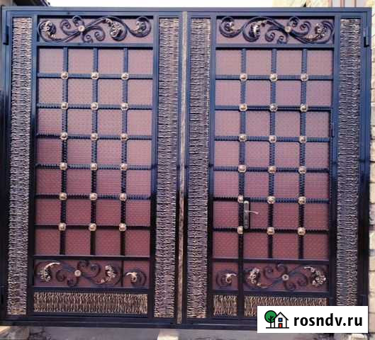 Ворота кованые Грозный - изображение 1