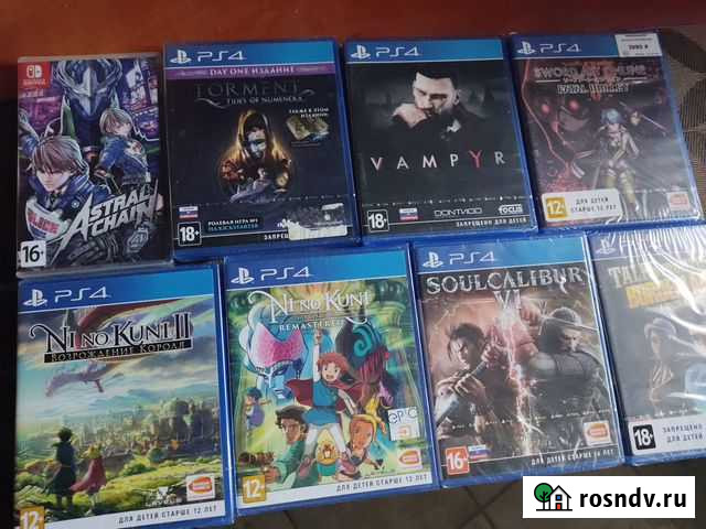 Продам новые и б/у игры для приставок в Рыбинске Рыбинск - изображение 1