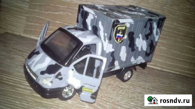 Автомодель грузовик Газель,1:43 Новосибирск - изображение 1