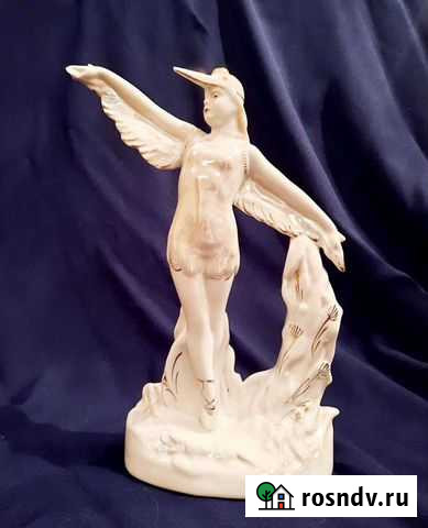 Статуэтка Женщина-аист. дфз Вербилки Тула - изображение 1