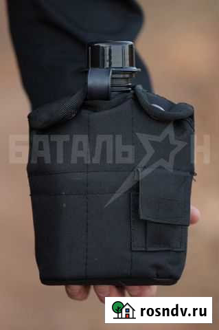 Фляга с котелком и подсумком, чёрный Казань - изображение 1