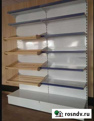 Стеллажи торговые: островные, пристенные, перфорир Красноярск - изображение 1