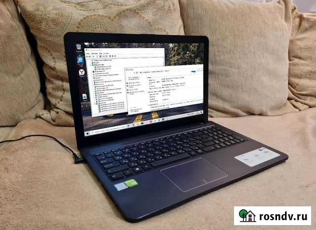 Мощный Asus 4 ядра/SSD/nVidia MX110 2 gb grrd5 Смоленск - изображение 1