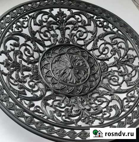 Антикварная настенная чугунная тарелка Калининград - изображение 1