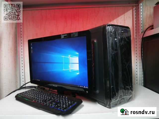 Новый игровой пк i3 9100F + GTX1050 Ti + гарантия Краснодар - изображение 1