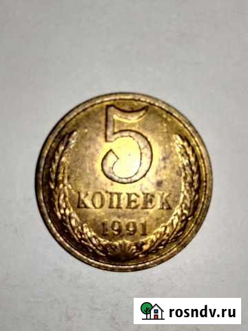 5 копеек 1991л Барнаул - изображение 1