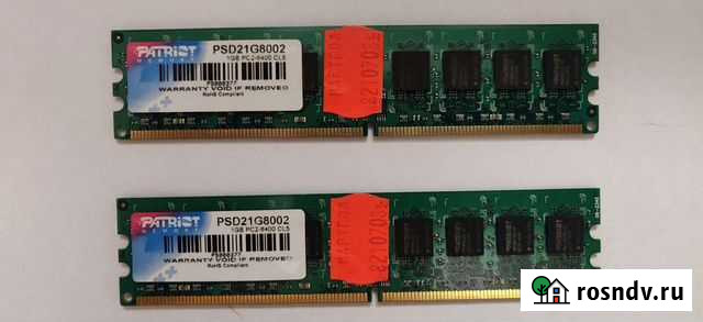 Оперативная память ddr2: 1gb, 2gb Верхний Тагил - изображение 1