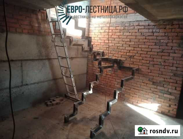 Лестница каркас на 2-ой этаж Екатеринбург - изображение 1