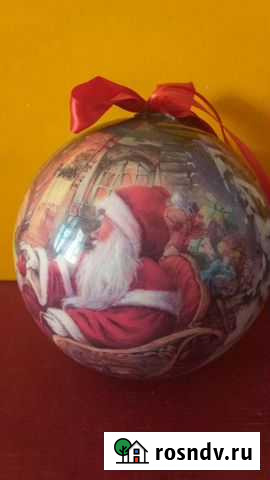 Шикарный новогодний большой шар Омск - изображение 1