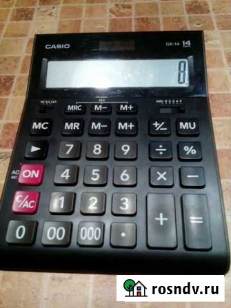 Калькулятор casio GR -14 Новосибирск - изображение 1