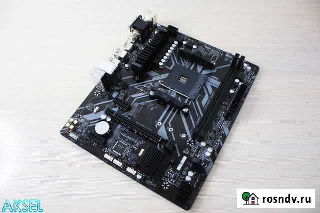 Материнская плата AM4 Gigabyte B450M S2H Новосибирск - изображение 1