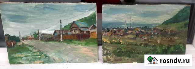 Картины маслом Большое Голоустное А4 Иркутск - изображение 1