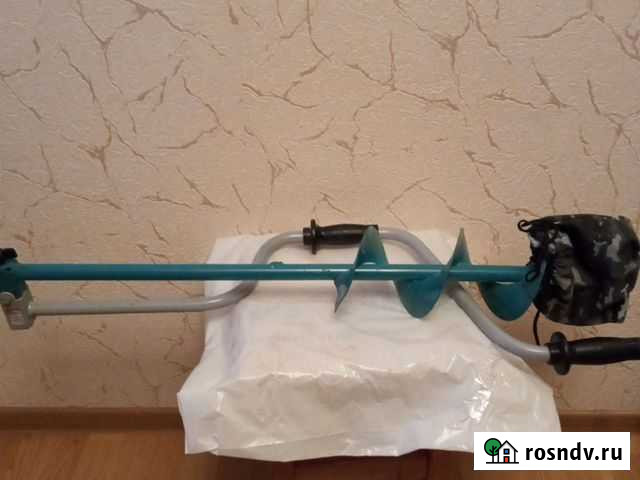 Ледобур двух ручный механический на130 б/у Всеволожск - изображение 1