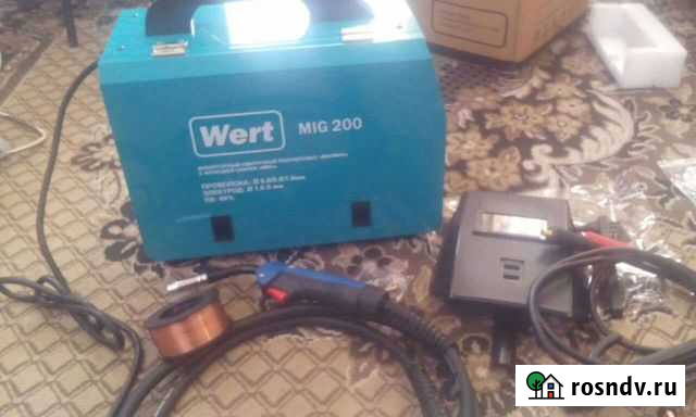 Сварочный полуавтомат бу wert mig200 Казань - изображение 1